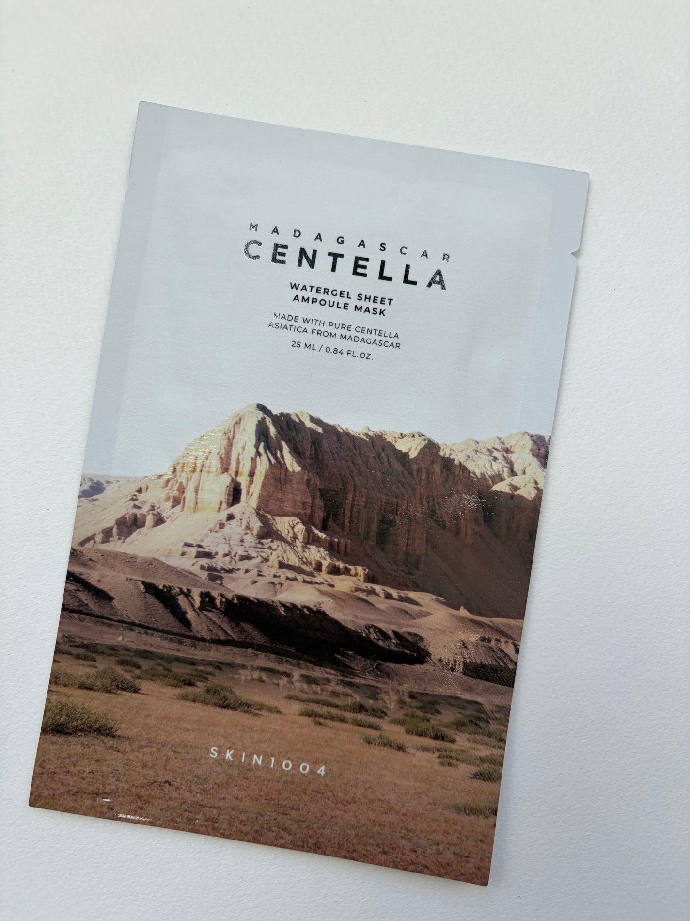 センテラ ウォーターゲルシートアンプルマスク/SKIN1004/シートマスク・パックを使ったクチコミ(1枚目)