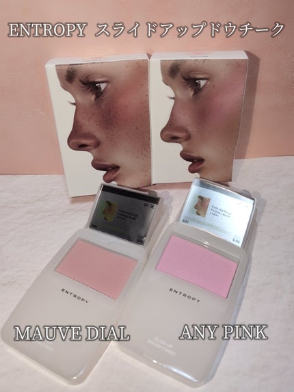 スライドアップドウチーク/ENTROPY/ジェル・クリームチークを使ったクチコミ(2枚目)