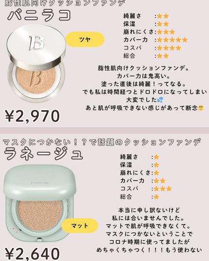 エッセンシャル スキン ヌーダー クッション/JUNG SAEM MOOL/クッションファンデーションを使ったクチコミ(6枚目)