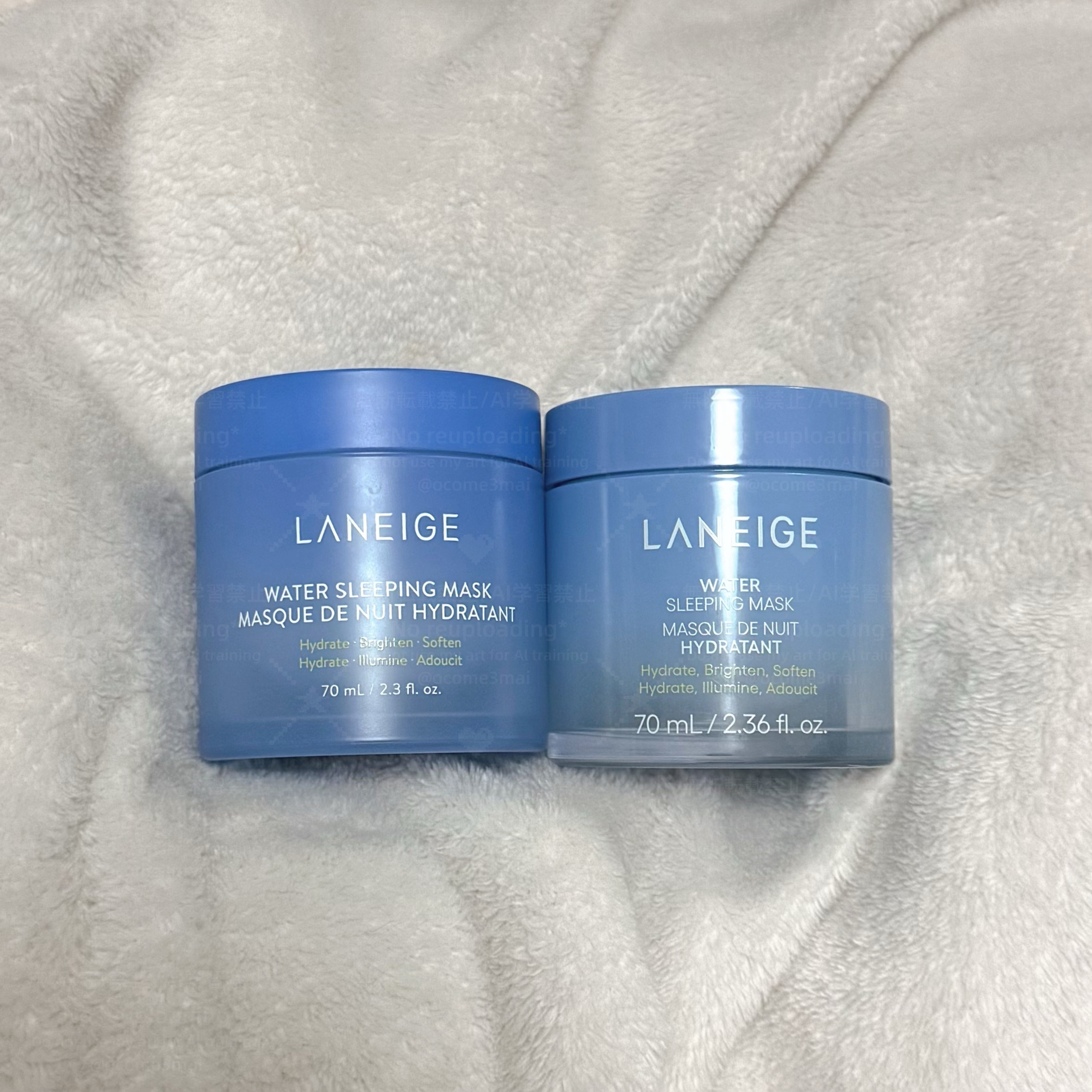 ウォータースリーピングマスク/LANEIGE/フェイスクリームを使ったクチコミ（2枚目）