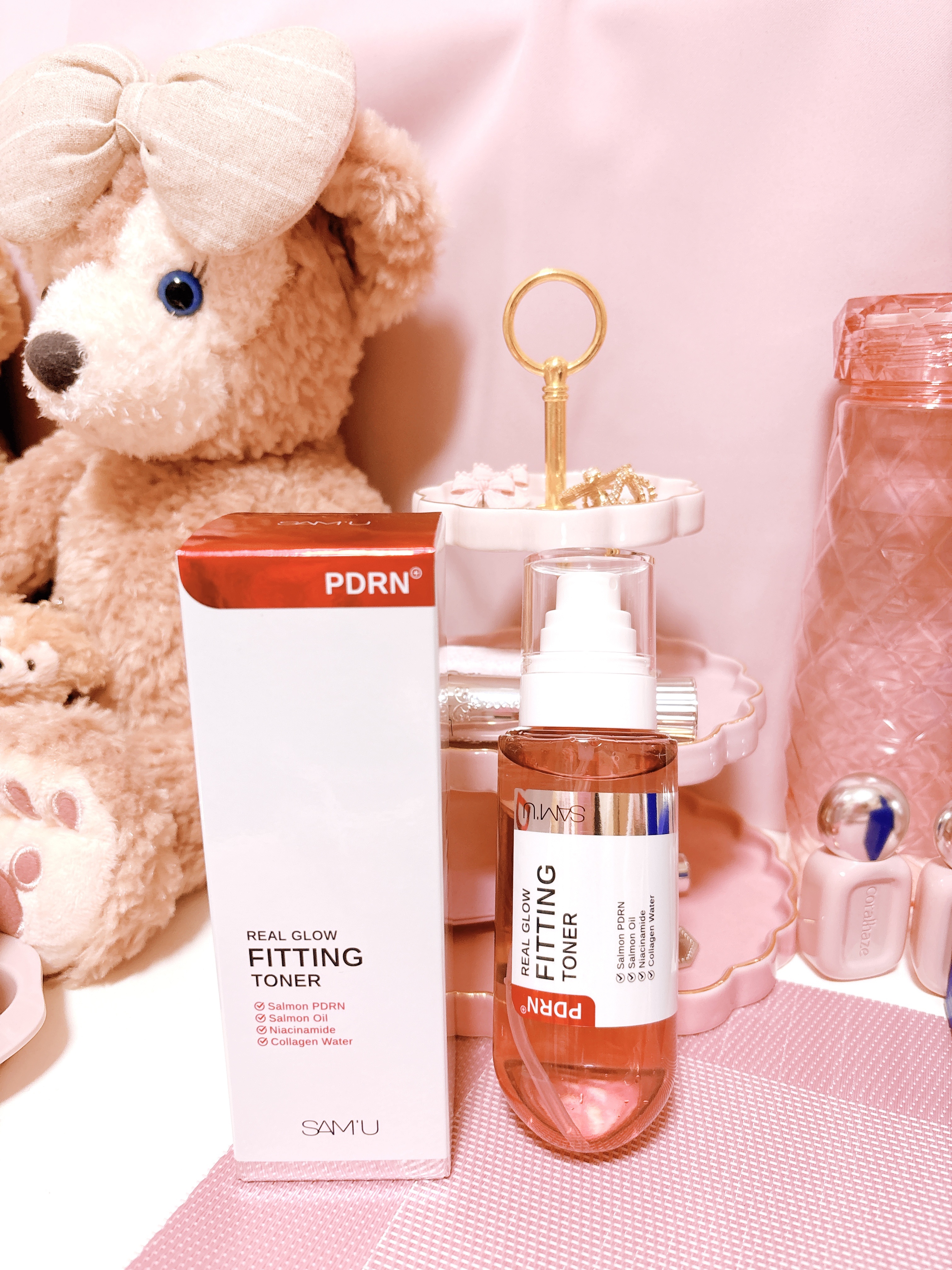 PDRNリアルグロウフィッティングトナー/SAM'U/ミスト状化粧水を使ったクチコミ（2枚目）