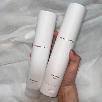 SILK THE RICH モイスト&リペア シャンプー・トリートメント/SILK THE RICH/市販シャンプーを使ったクチコミ(1枚目)
