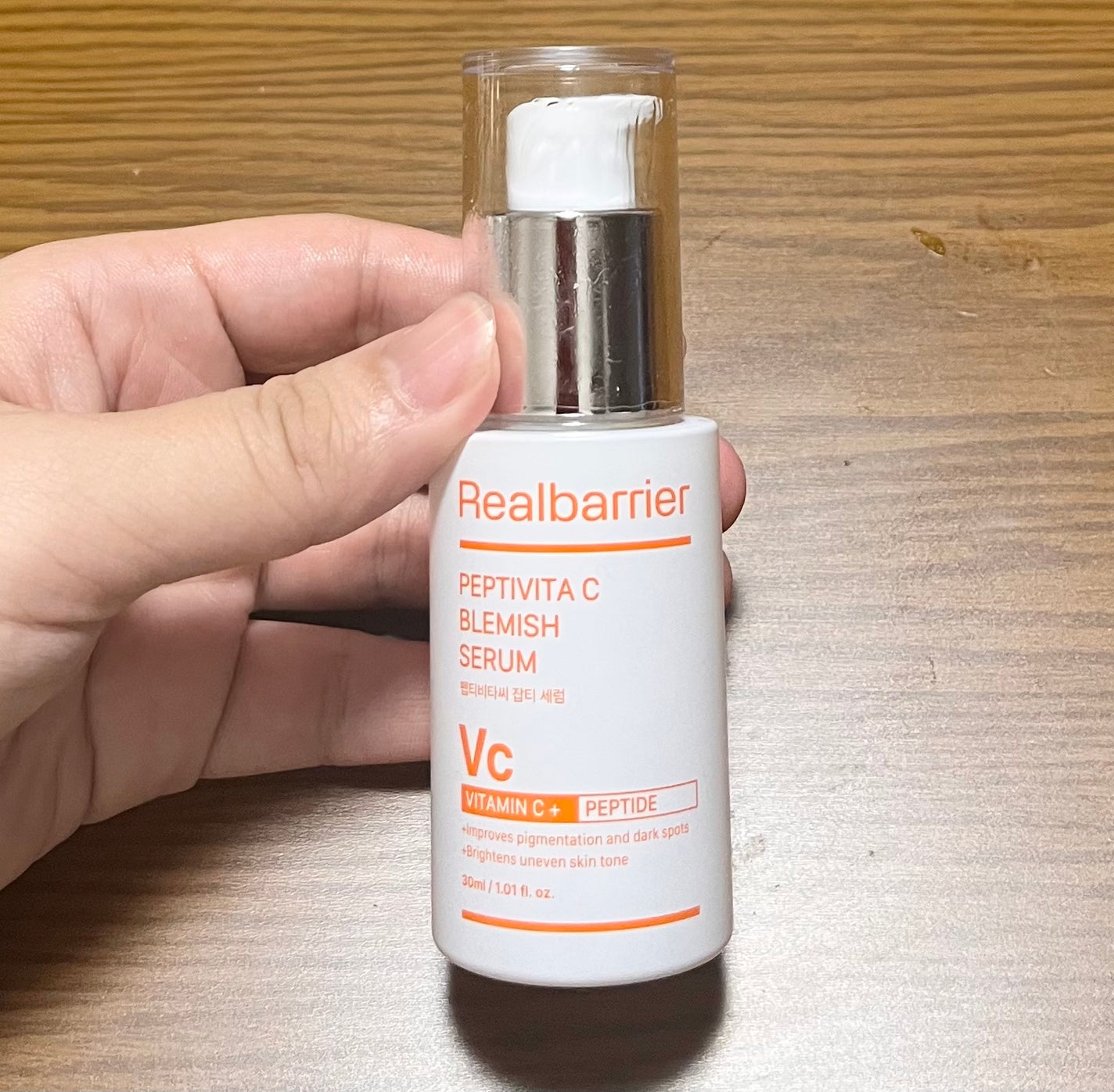 ペプチビタC ブレミッシュセラム/Real Barrier/美容液を使ったクチコミ(1枚目)