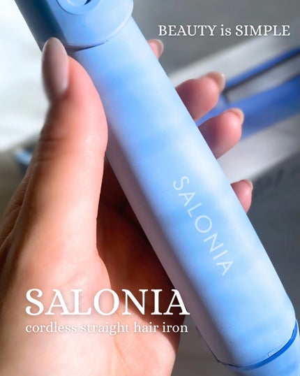 サロニア コードレス ストレートヘアアイロン/SALONIA/ストレートアイロンを使ったクチコミ(1枚目)