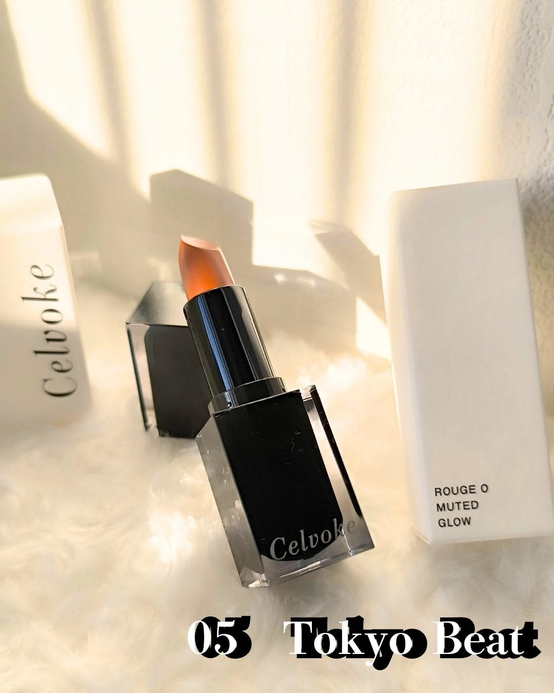 セルヴォーク ルージュ オー ミューテッドグロウ/Celvoke/口紅を使ったクチコミ(3枚目)