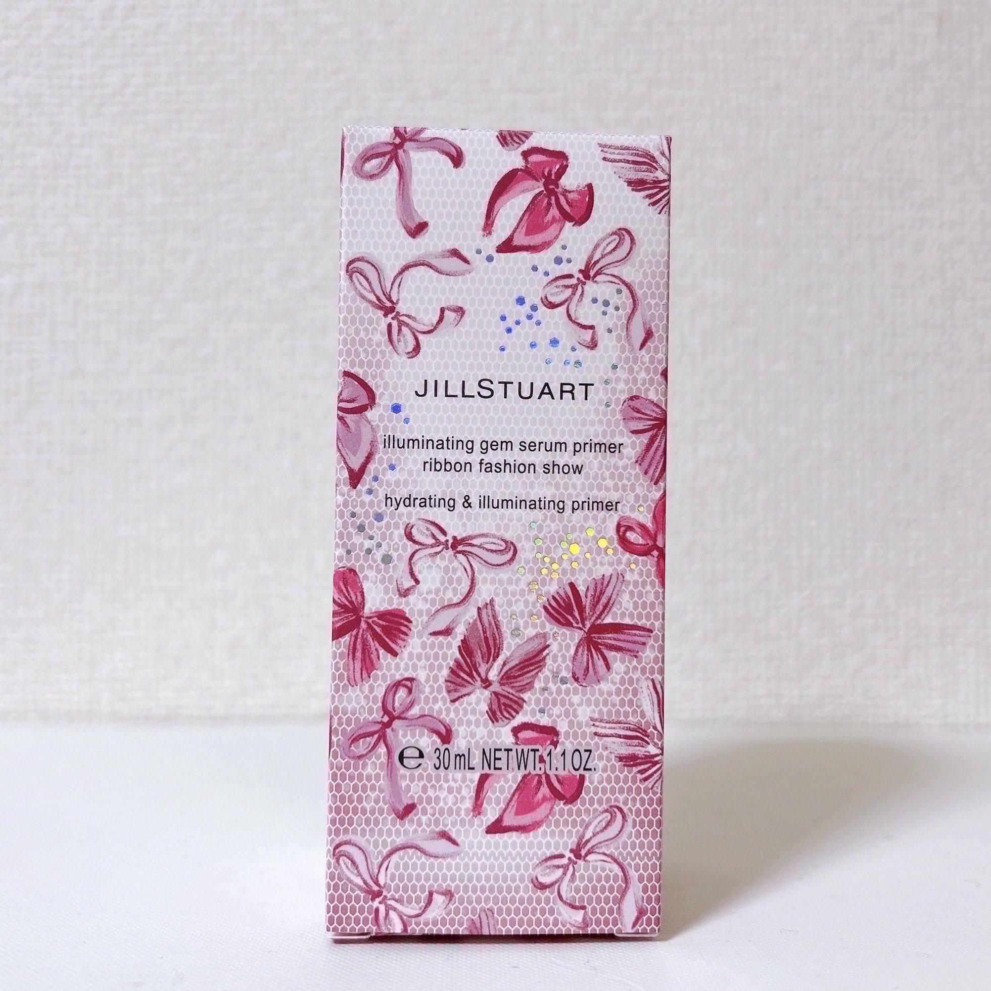 ジルスチュアート イルミネイティングジェム セラムブライマー リボンファッションショー/JILL STUART/化粧下地を使ったクチコミ（2枚目）