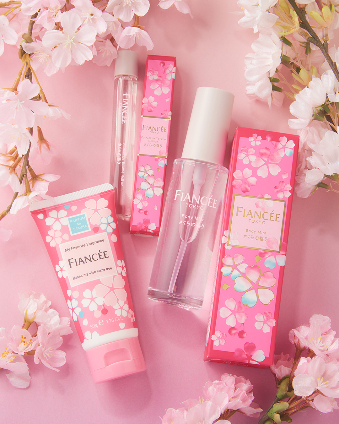 ハンドクリーム さくらの香り N/フィアンセ/ハンドクリームを使ったクチコミ（1枚目）