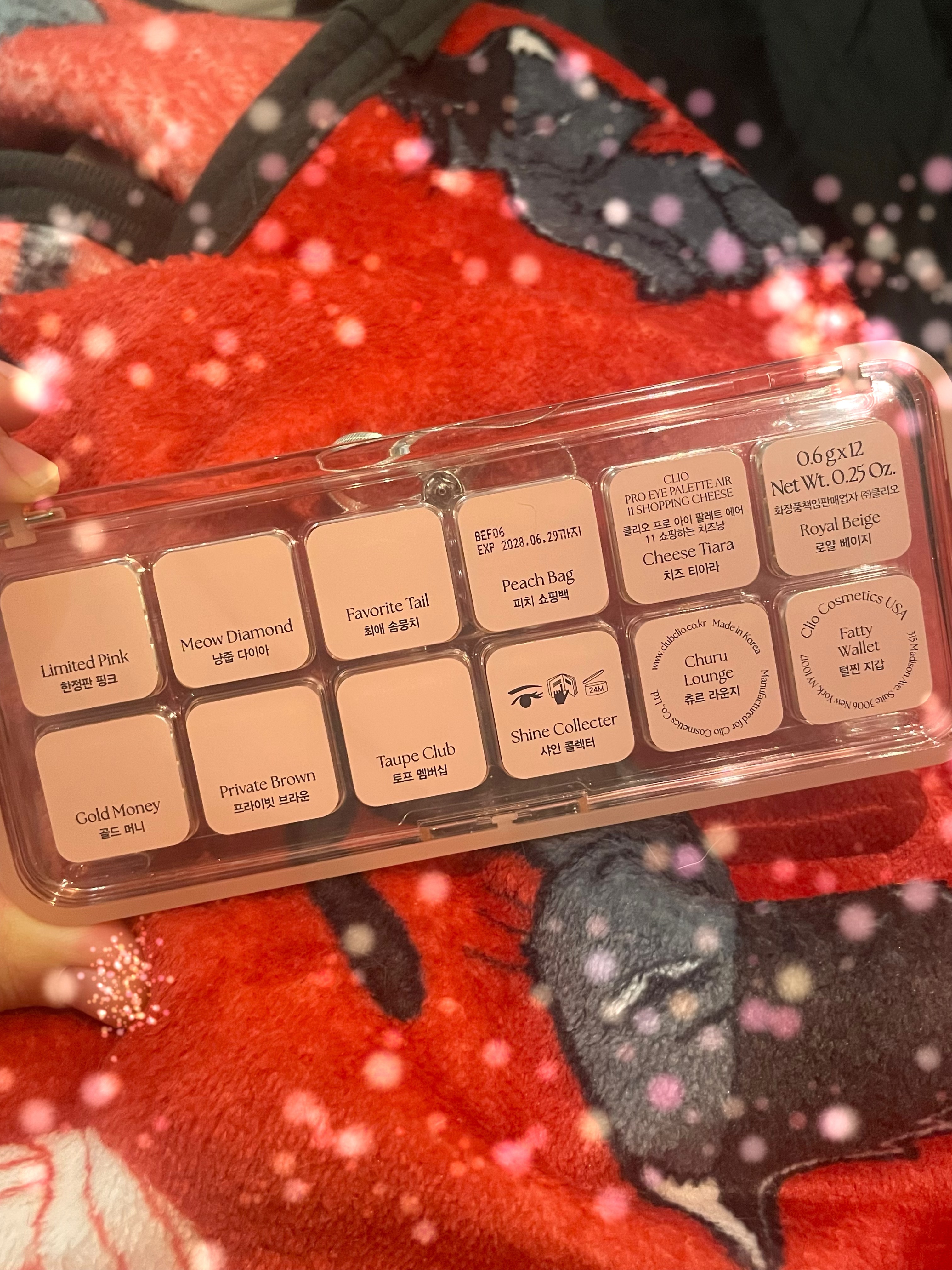 CLIO プロ アイ パレット エアーのクチコミ「CLIOプロアイパレットエアー
No.11ショッピングチーク(イエベ春おすすめ)

使用感想
.....」（3枚目）