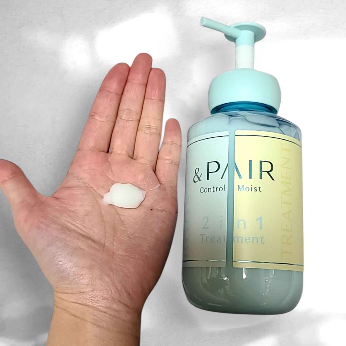 アンドペア コントロール モイスト 2in1 シャンプー&ヘアトリートメント/&PAIR/市販シャンプーを使ったクチコミ(3枚目)