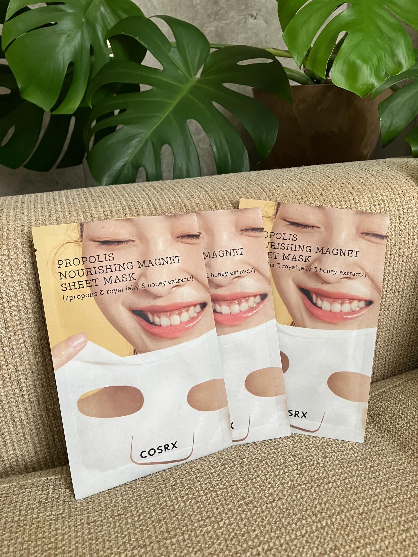 フルフィットプロポリスナリシングマグネットシートマスク /COSRX/シートマスク・パックを使ったクチコミ（1枚目）