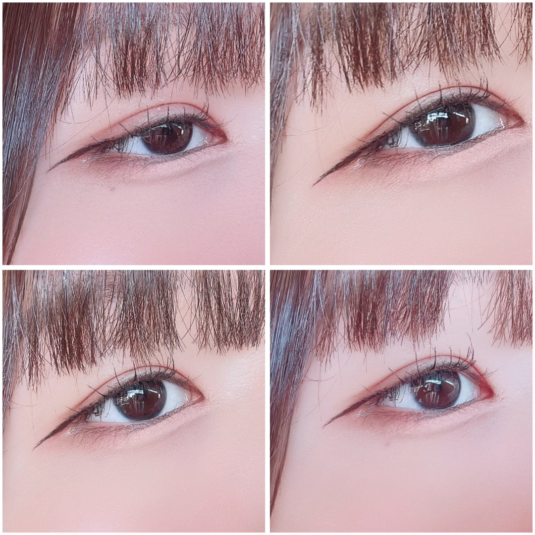 シルキーリキッドアイライナーWP/D-UP/リキッドアイライナーを使ったクチコミ（3枚目）