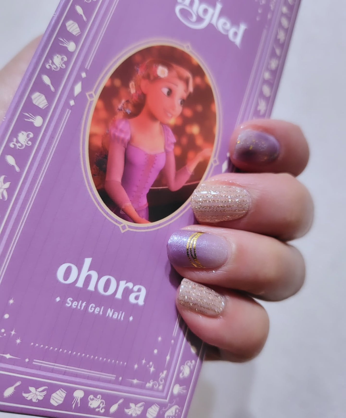 ひろちゃん on LIPS 「ohoraみてみて~💅セルフネイルやりました。@ohora_j..」(4枚目)