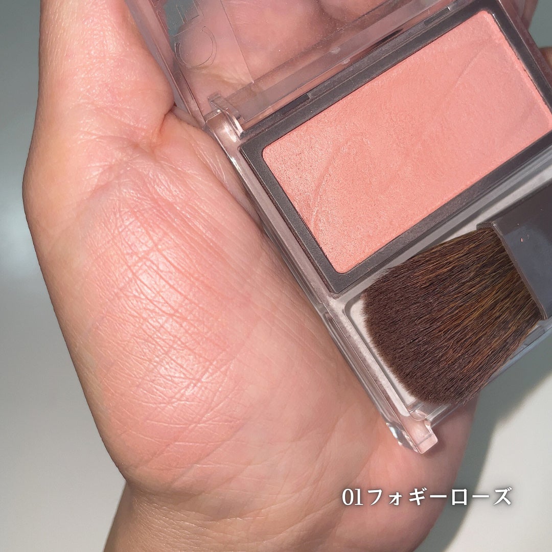 チークブラッシュ/CEZANNE/パウダーチークを使ったクチコミ(3枚目)