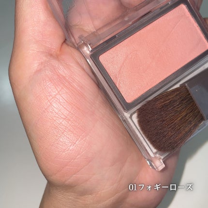 チークブラッシュ/CEZANNE/パウダーチークを使ったクチコミ(3枚目)