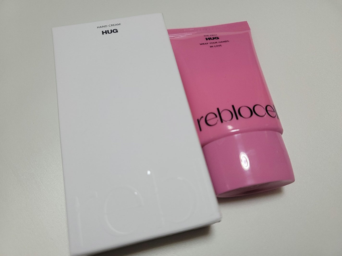 スフレ on LIPS 「reblocellのHUGハンドクリーム💝こっくりしたクリーム..」(1枚目)