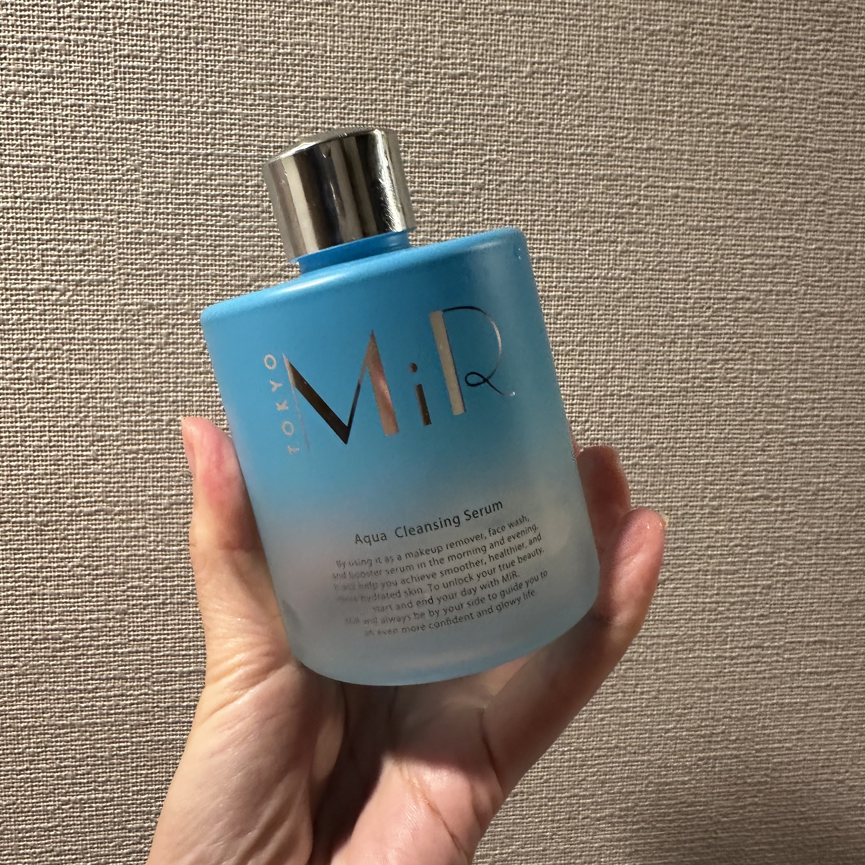 MiR アクアクレンジングセラム/MiR/クレンジングウォーターを使ったクチコミ（1枚目）