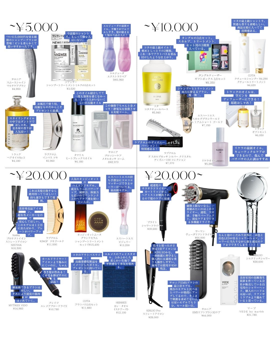 ヒロキ|40歳の美容家 ヘアケア スキンケア on LIPS 「予算別ヘアケアプレゼント編🎁ご自身でも大切な人でも、贈り物の参..」(2枚目)