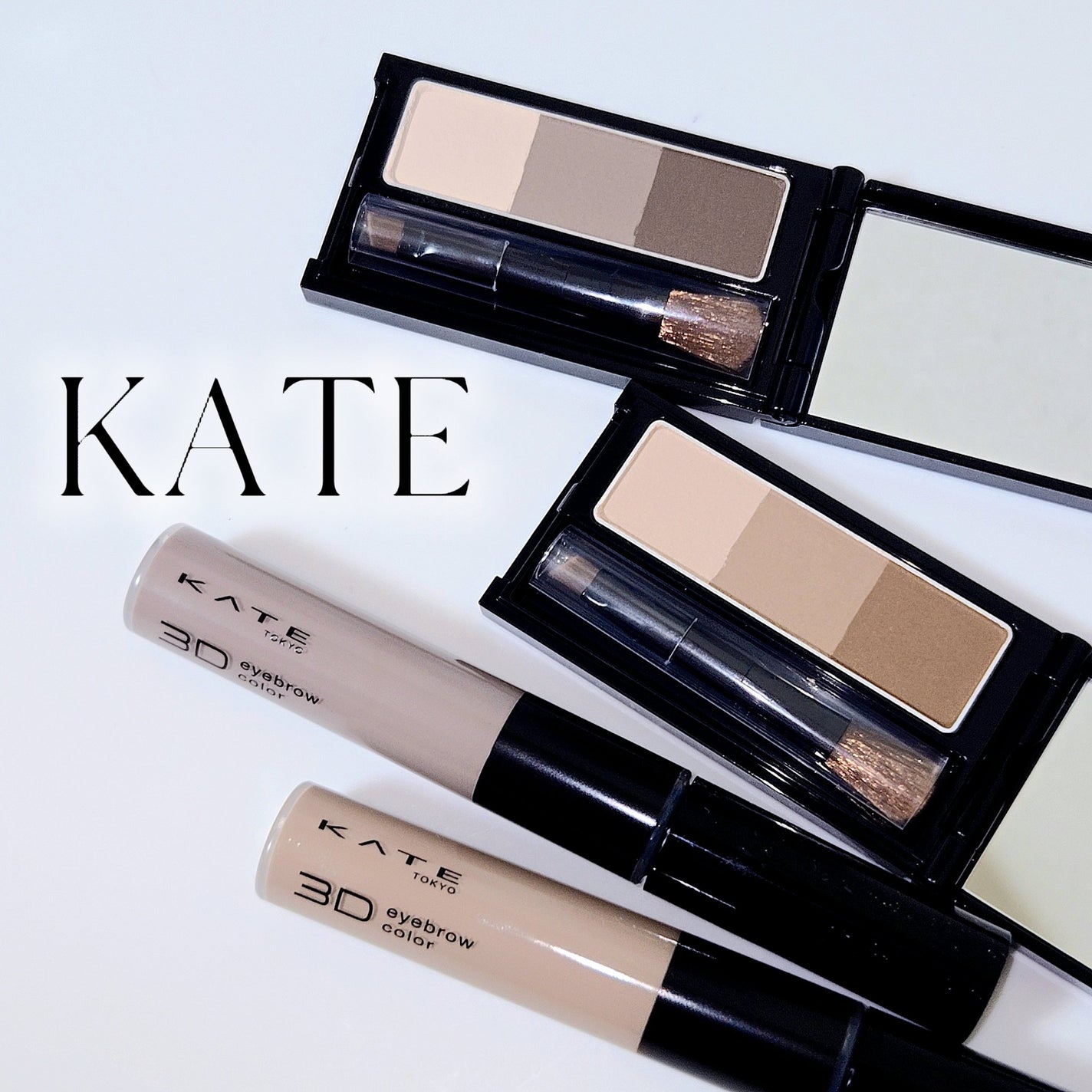 ケイト デザイニングアイブロウ3D/KATE/パウダーアイブロウを使ったクチコミ(1枚目)