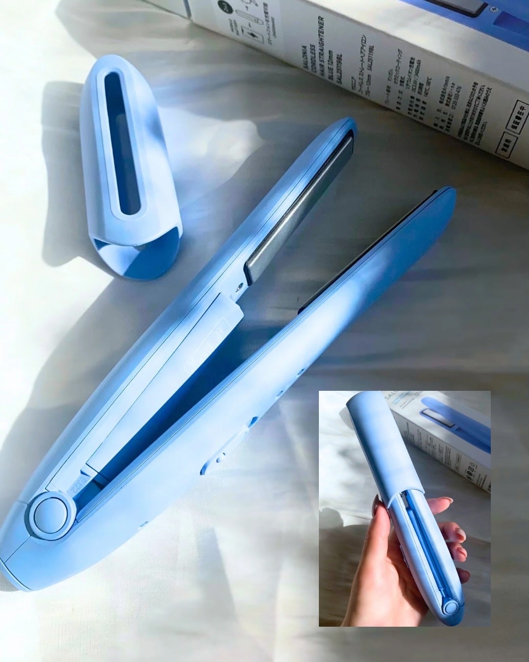 サロニア コードレス ストレートヘアアイロン/SALONIA/ストレートアイロンを使ったクチコミ(4枚目)