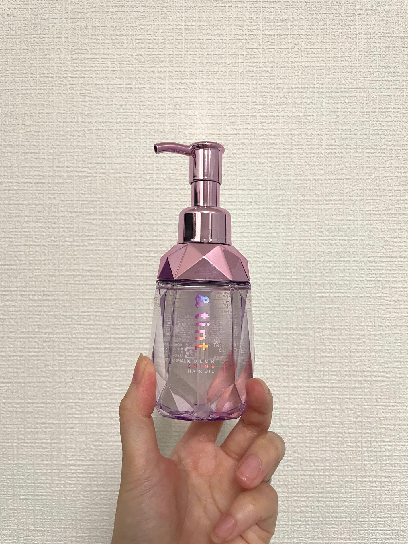 アンドティント カラーシャイン ヘアオイル/&tint/ヘアオイルを使ったクチコミ(1枚目)