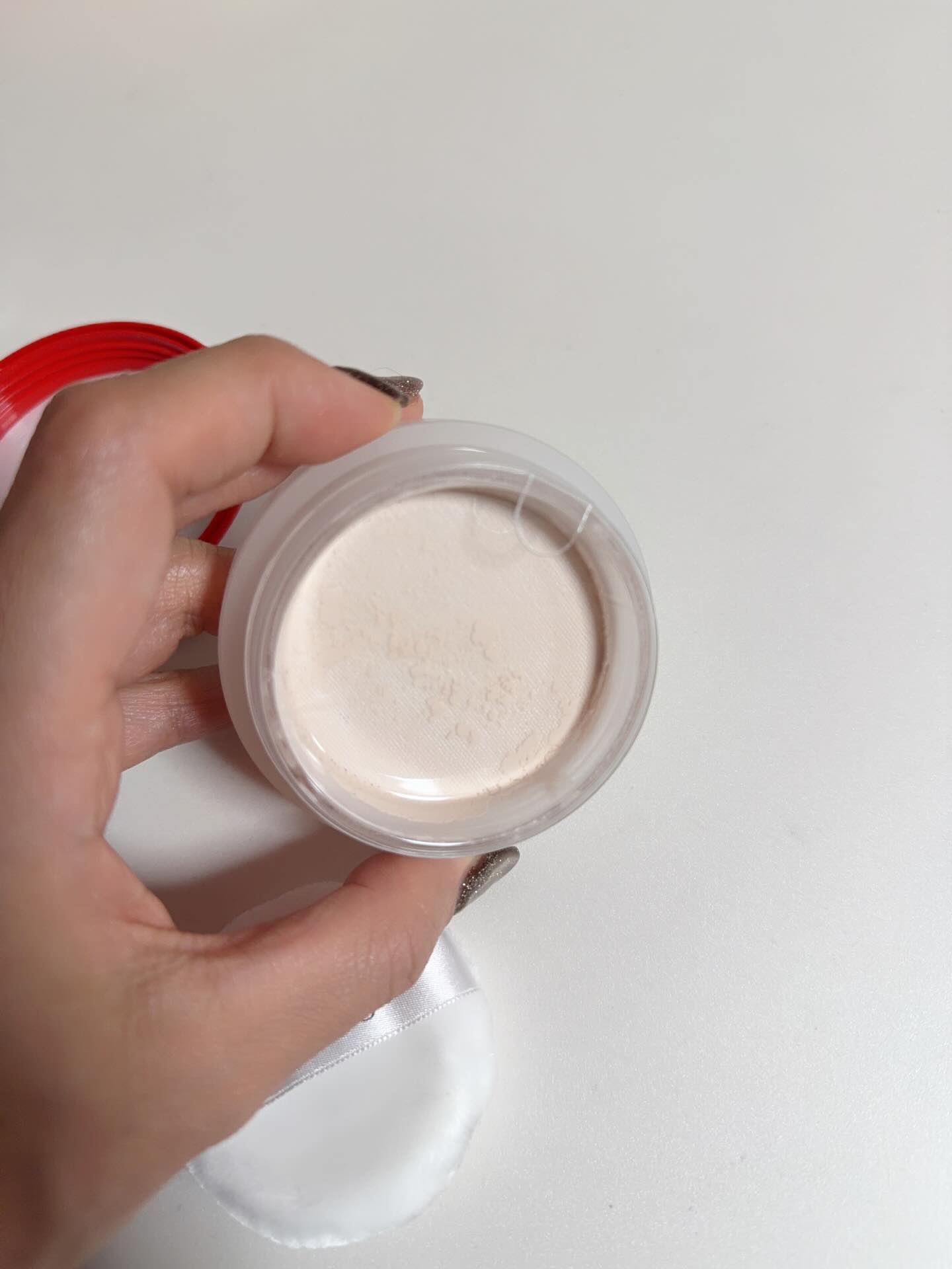 SHISEIDO エッセンス スキンセッティング パウダー/SHISEIDO/ルースパウダーを使ったクチコミ（3枚目）