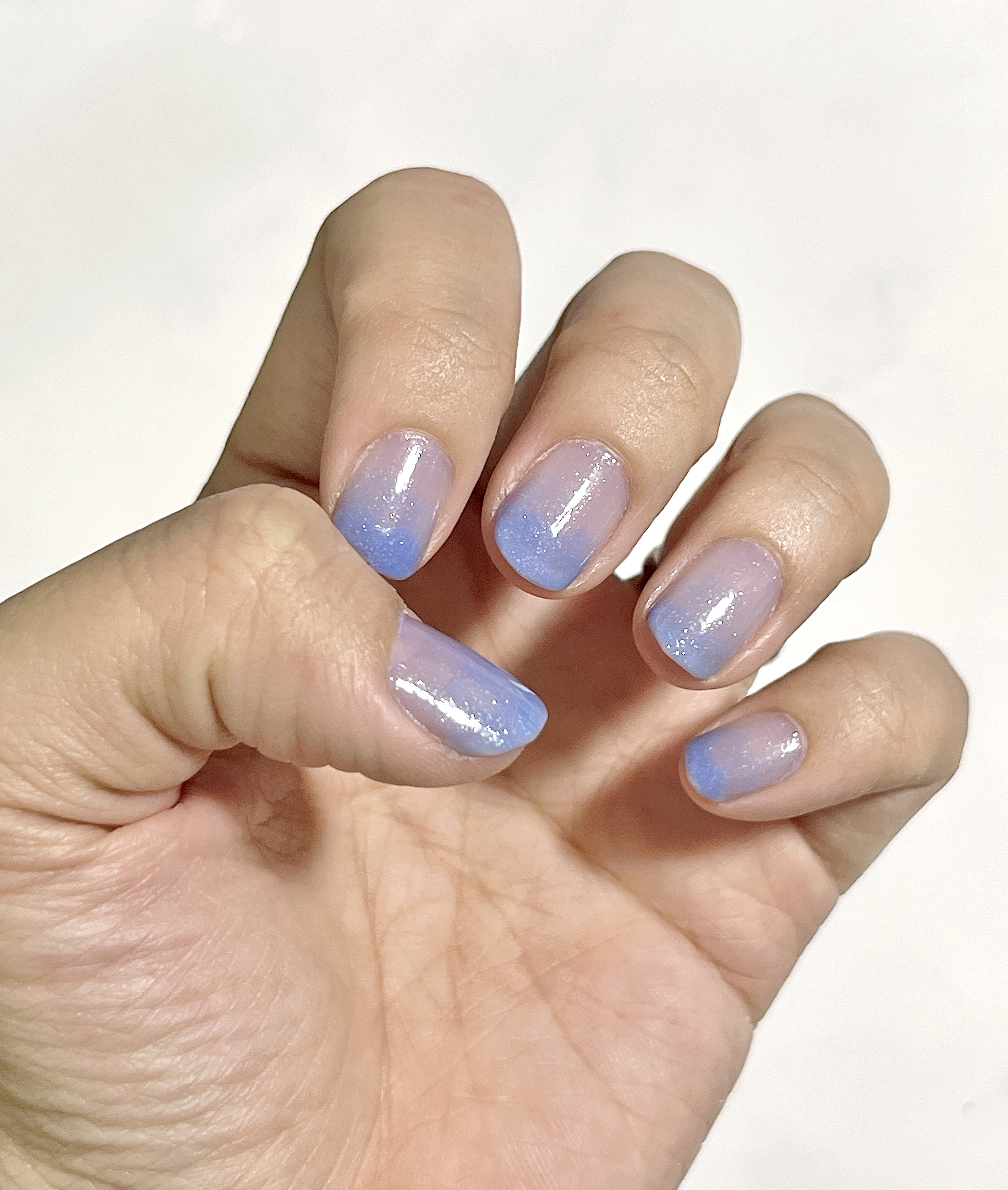 ネイルホリック くすみカラーズ BL009K/ネイルホリック/マニキュアを使ったクチコミ（2枚目）