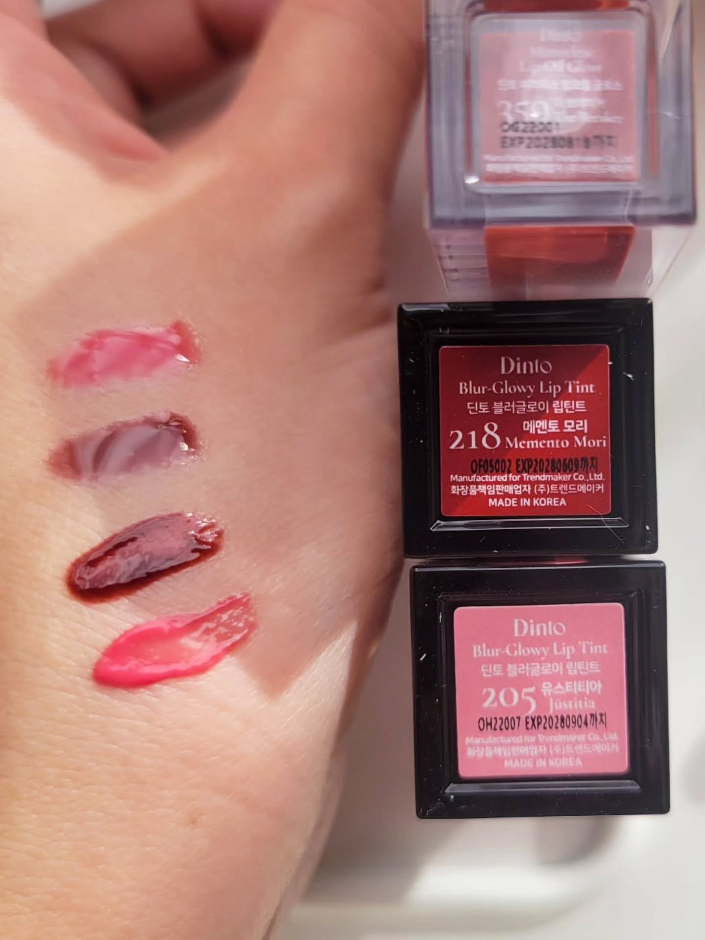 ブラーグロイリップティント/Dinto/リップティントを使ったクチコミ(6枚目)