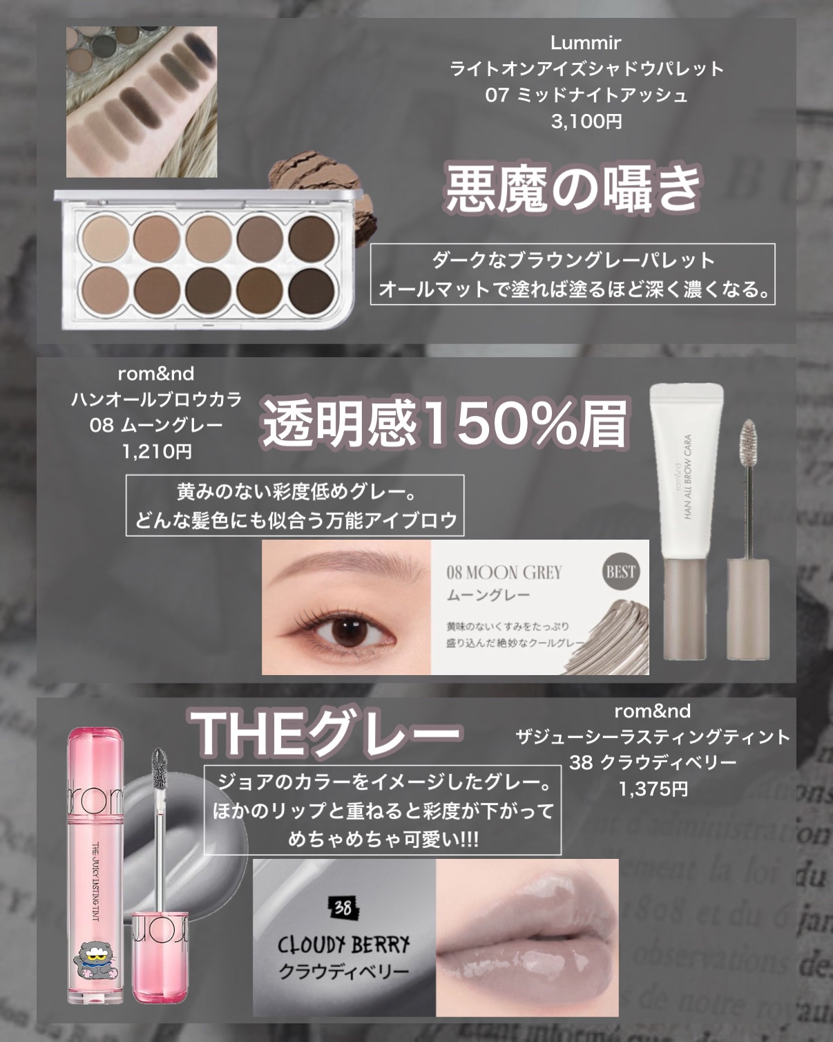 3CE ニューテイク アイシャドウパレット/3CE/アイシャドウパレットを使ったクチコミ（2枚目）