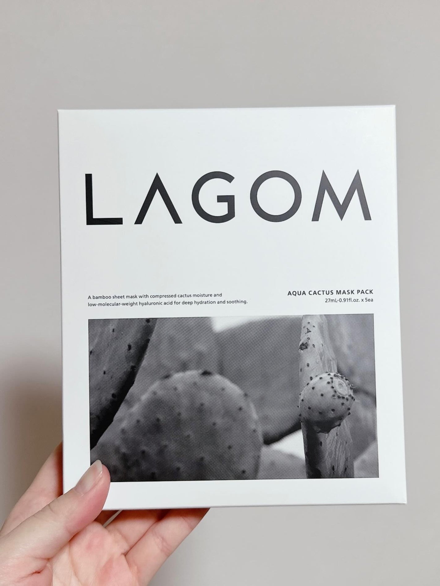ディープモイスチャー スージングフェイスマスク(シートマスク)/LAGOM /シートマスク・パックを使ったクチコミ(1枚目)