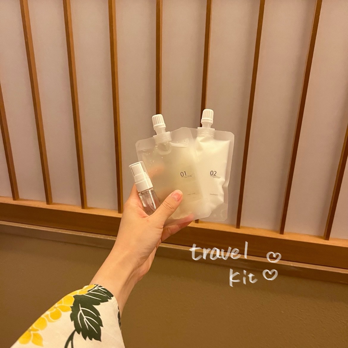 ヘアケアトライアルセット/QUEEN'S BATHROOM/トライアルキットを使ったクチコミ（1枚目）