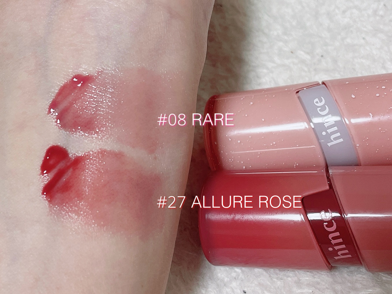 ロウグロウジェルティント/hince/リップティントを使ったクチコミ（2枚目）