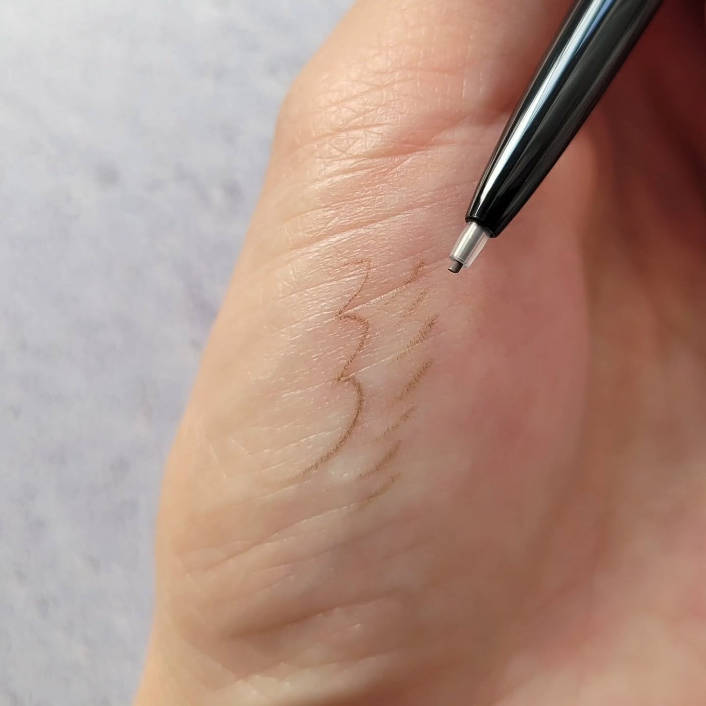 ケイト アイブロウペンシルスーパースリム0.8/KATE/アイブロウペンシルを使ったクチコミ(3枚目)