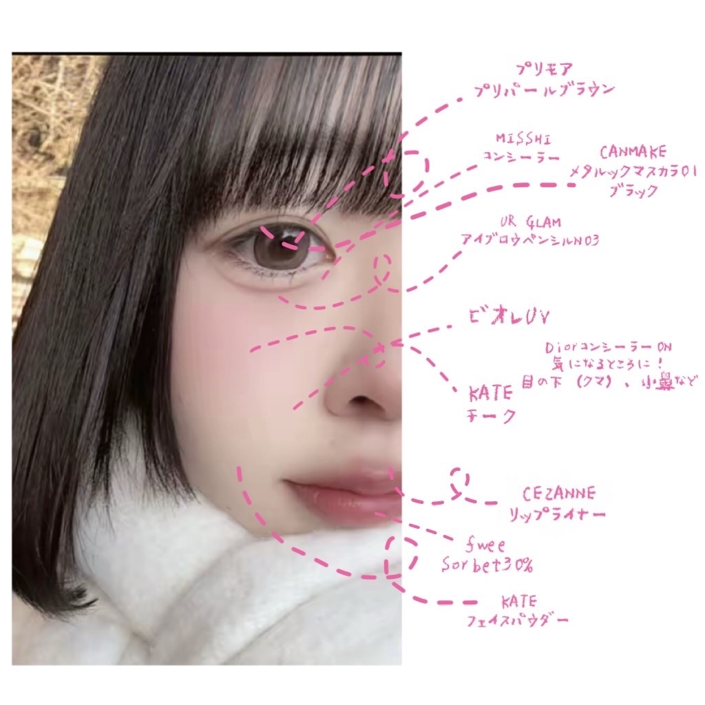 JUDYDOLL メリハリマスターパレット/JUDYDOLL/パウダーハイライトを使ったクチコミ（3枚目）