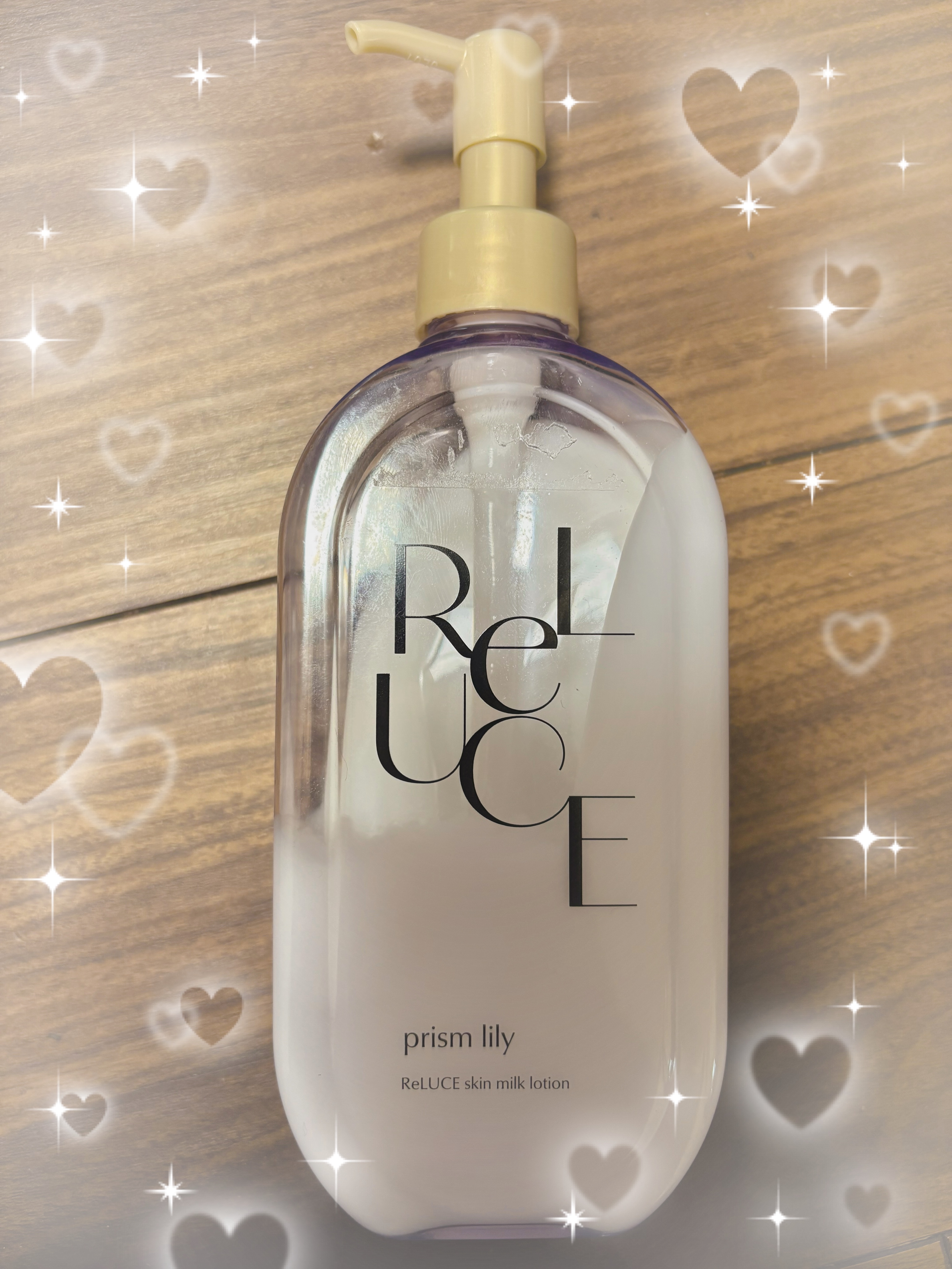 リルーチェスキンミルクローションプリズムリリー/コスメテックスローランド/ボディローションを使ったクチコミ（1枚目）