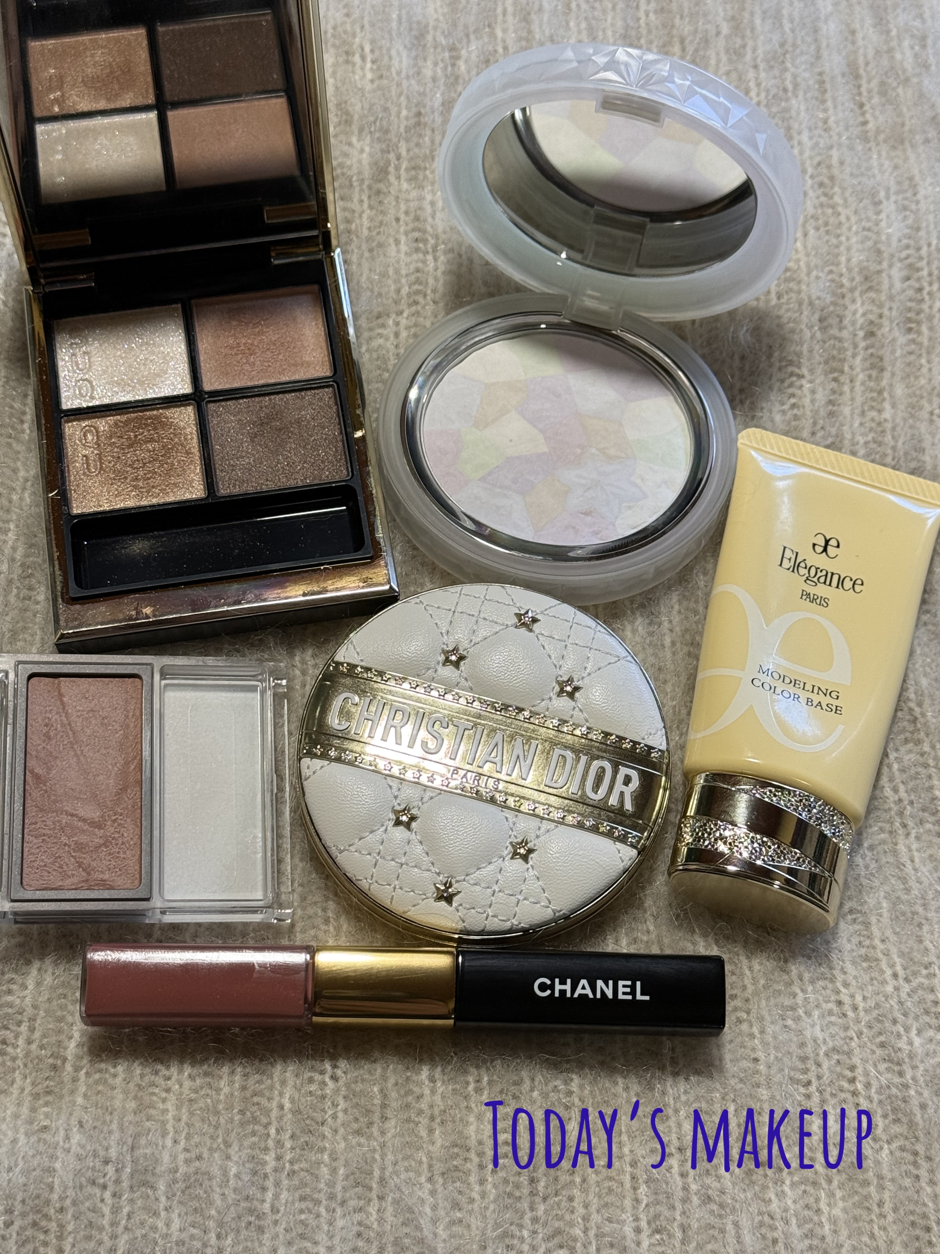 ディオールスキン フォーエヴァー グロウ ルミナイザー（ホリデーコレクション 2025 限定品）/Dior/メイクアップを使ったクチコミ（1枚目）