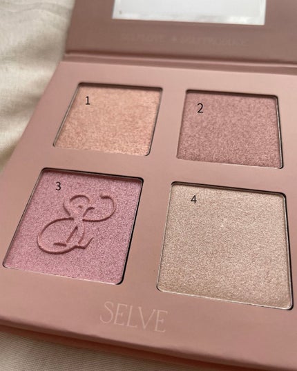 SELVE プリズムショットマルチハイライトパレットのクチコミ「SELVE様のプレゼント企画より
プリズムショット
マルチハイライトパレット01
当選しました.....」(2枚目)