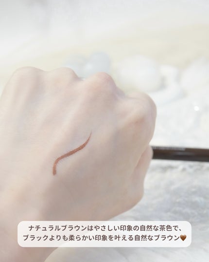 シルキーリキッドアイライナーWP/D-UP/リキッドアイライナーを使ったクチコミ(4枚目)