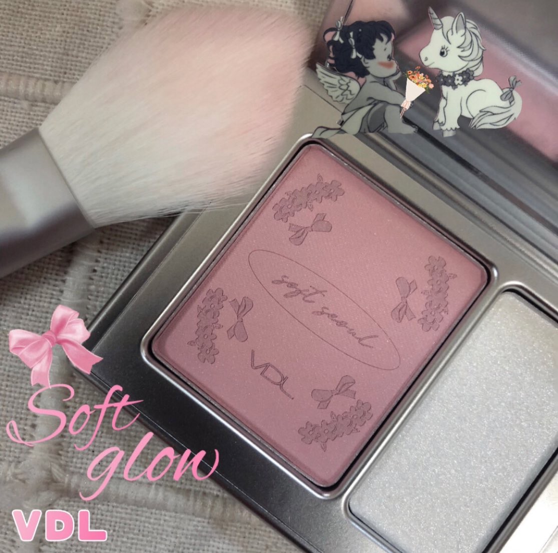 チークステイン ブラッシャー/VDL/パウダーチークを使ったクチコミ（1枚目）