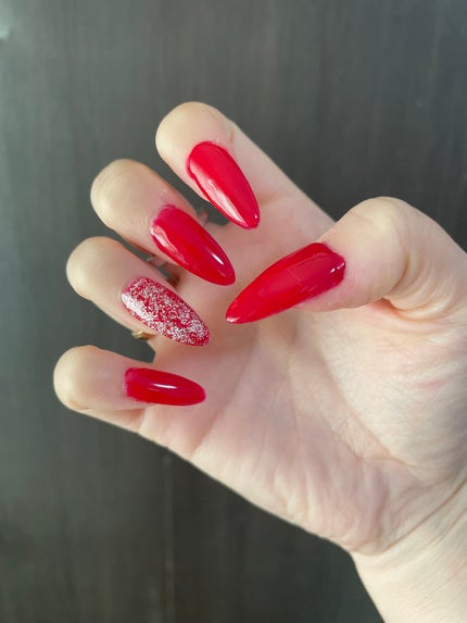 BRG ジェルネイル/DAISO/ジェルネイルを使ったクチコミ(1枚目)