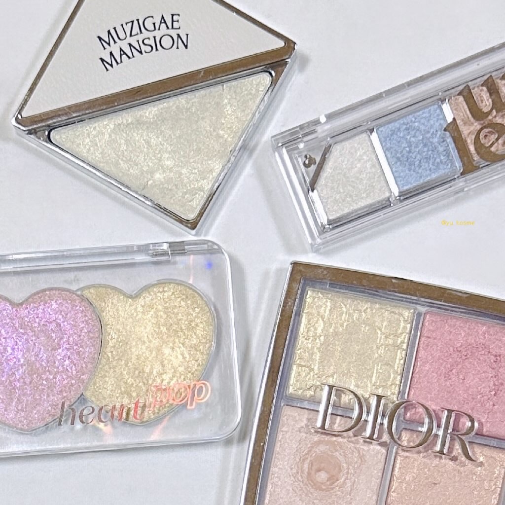 フィッティングハイライター GORGEOUS/MUZIGAE MANSION/パウダーハイライトを使ったクチコミ（2枚目）