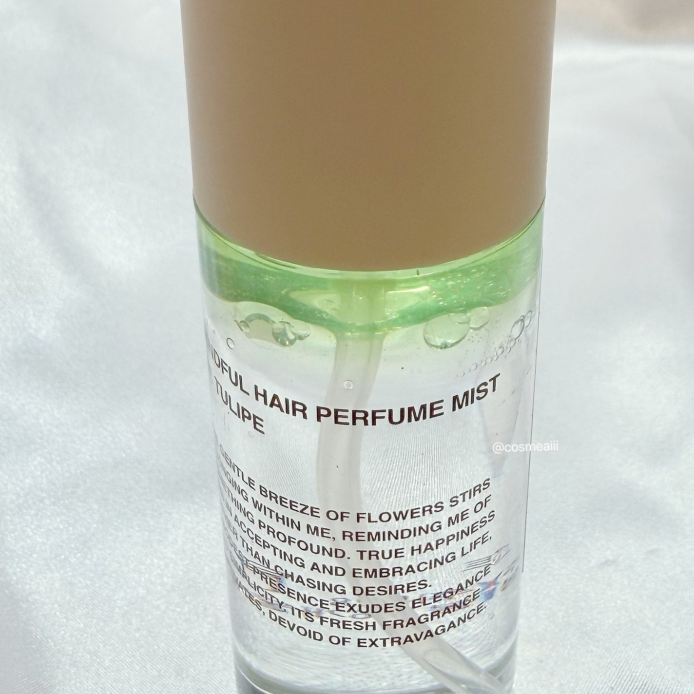 ヘアパフュームミスト ドゥチューリップ/TOUN28/ヘアミストを使ったクチコミ(6枚目)