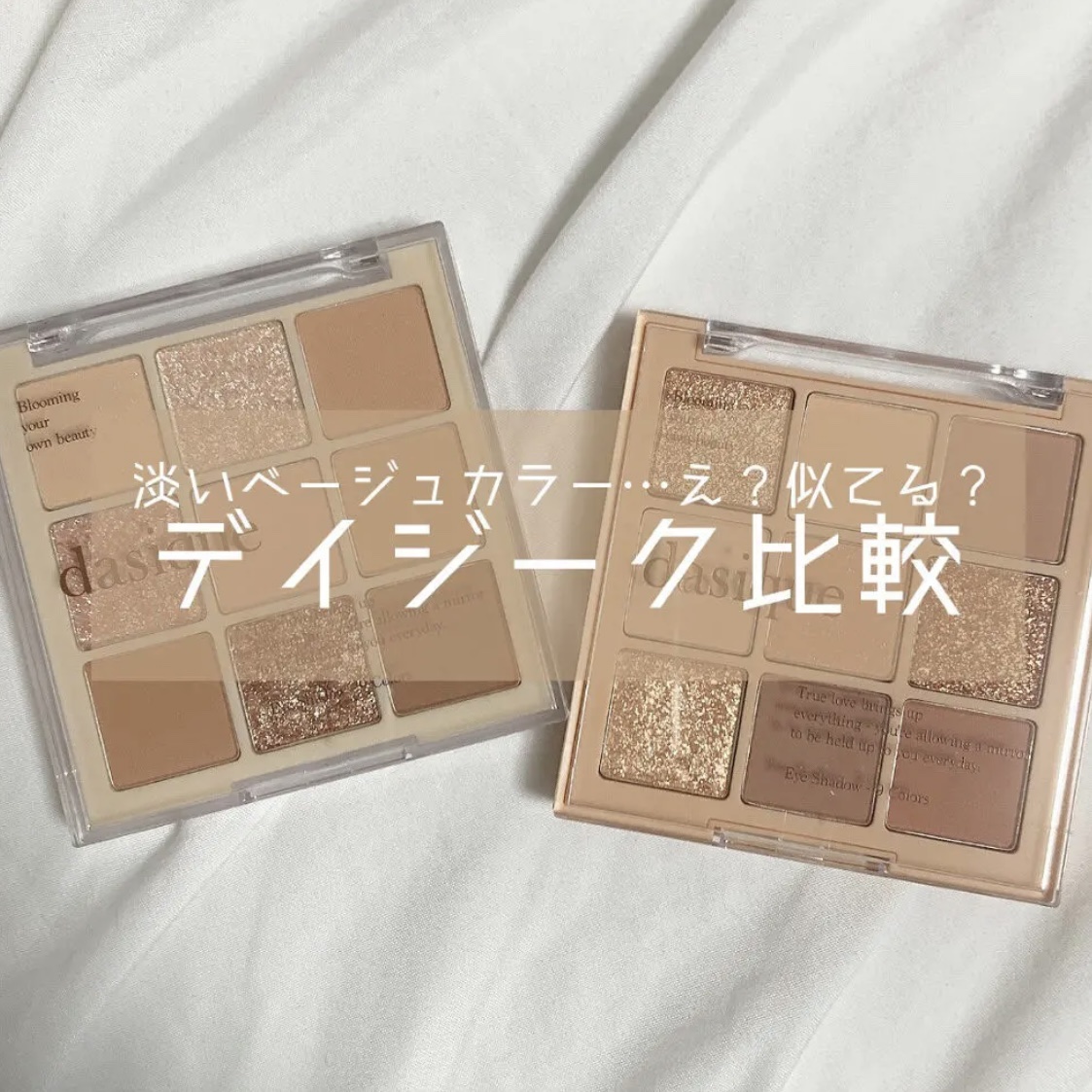 シャドウパレット/dasique/アイシャドウパレットを使ったクチコミ（1枚目）