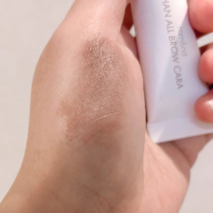 ニュアンスアイブローマスカラ/インテグレート/眉マスカラを使ったクチコミ(3枚目)