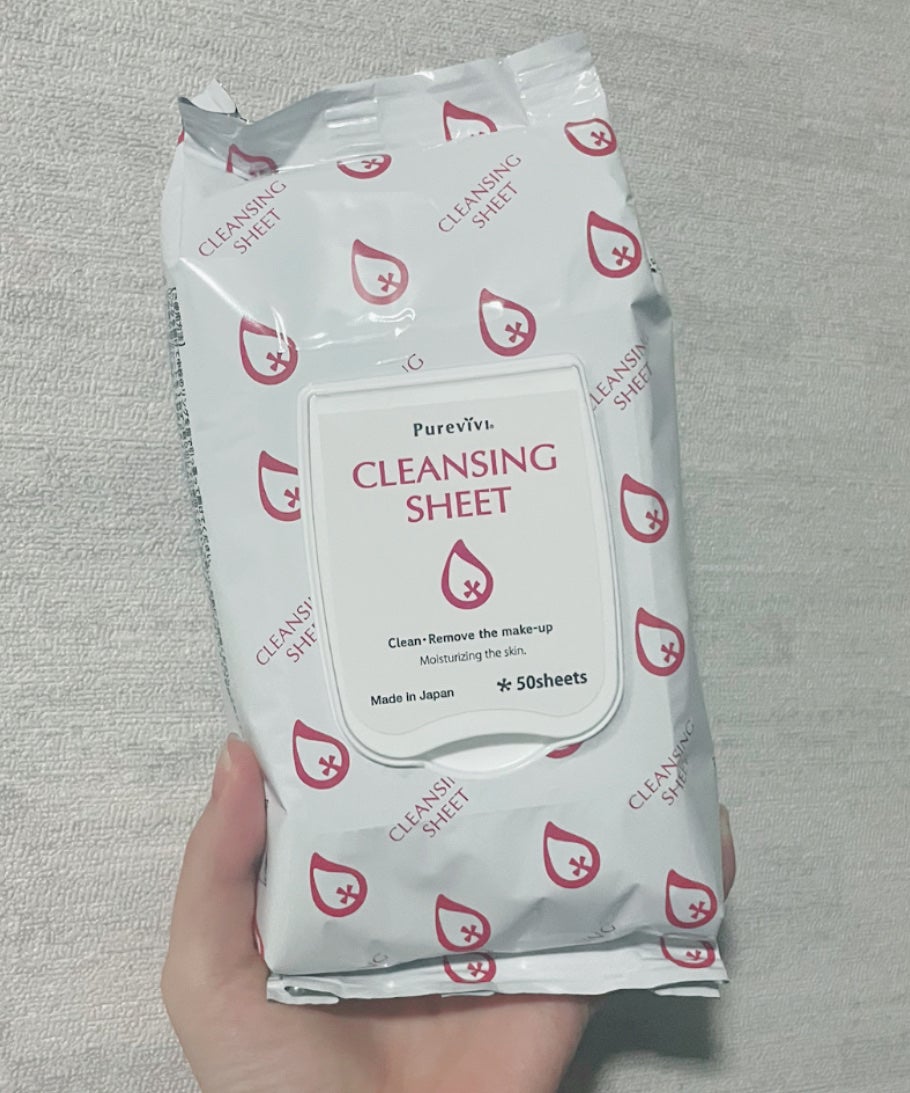 クレンジングシート/ピュアヴィヴィ/クレンジングシートを使ったクチコミ(1枚目)