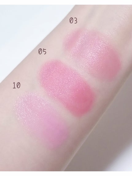 ペリペラ シロッピー トック チーク/PERIPERA/リキッドチークを使ったクチコミ(3枚目)