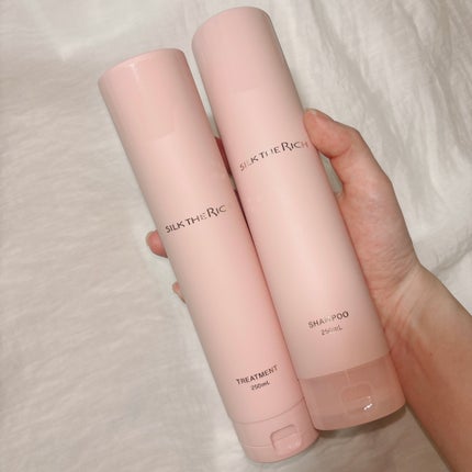 SILK THE RICH ハイモイスト&リペア シャンプー・トリートメント/SILK THE RICH/市販シャンプーを使ったクチコミ(1枚目)