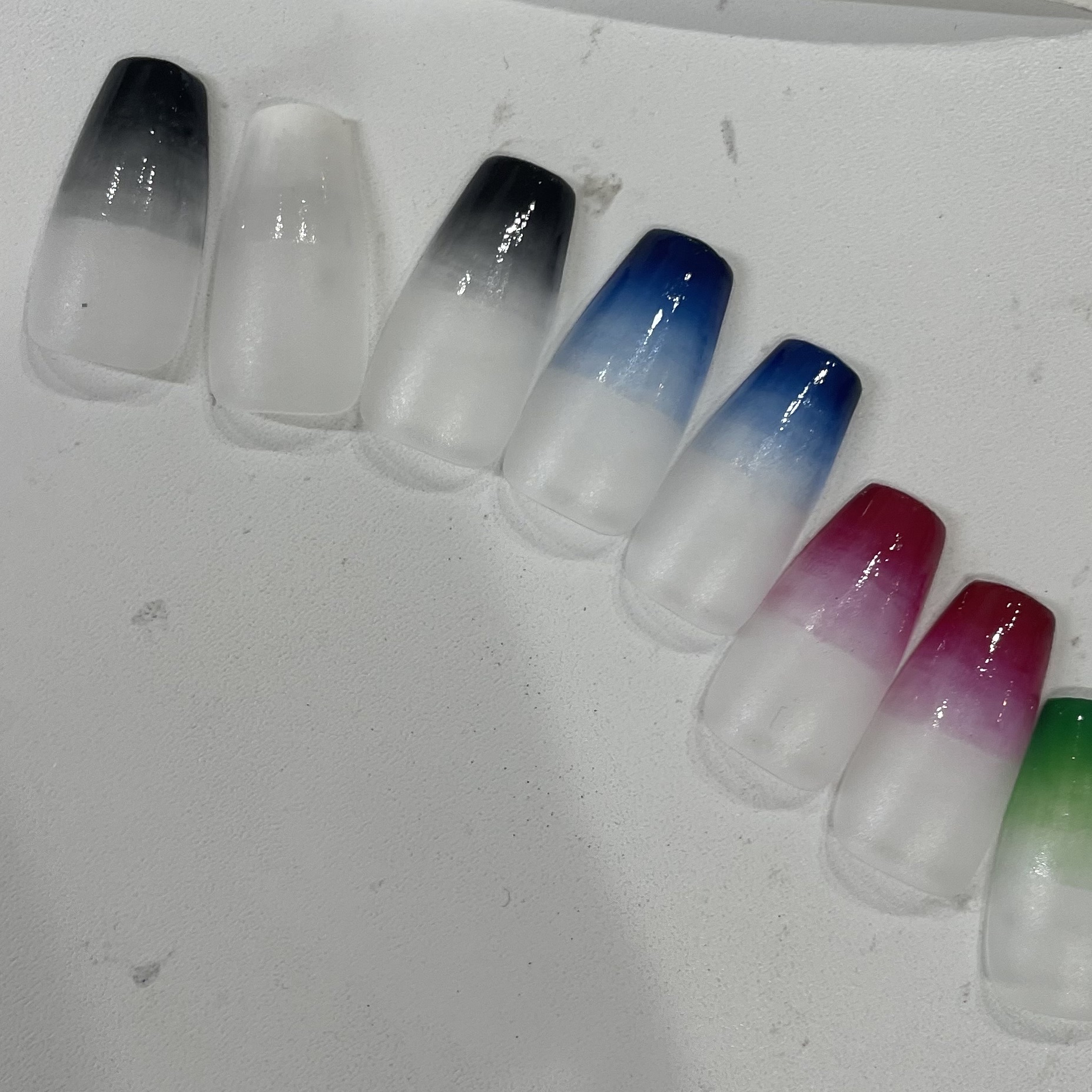 グラデ難しい😵‍💫