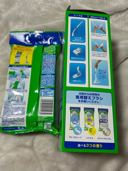 スクラビングバブル 流せるトイレブラシ/ジョンソン/その他を使ったクチコミ(2枚目)