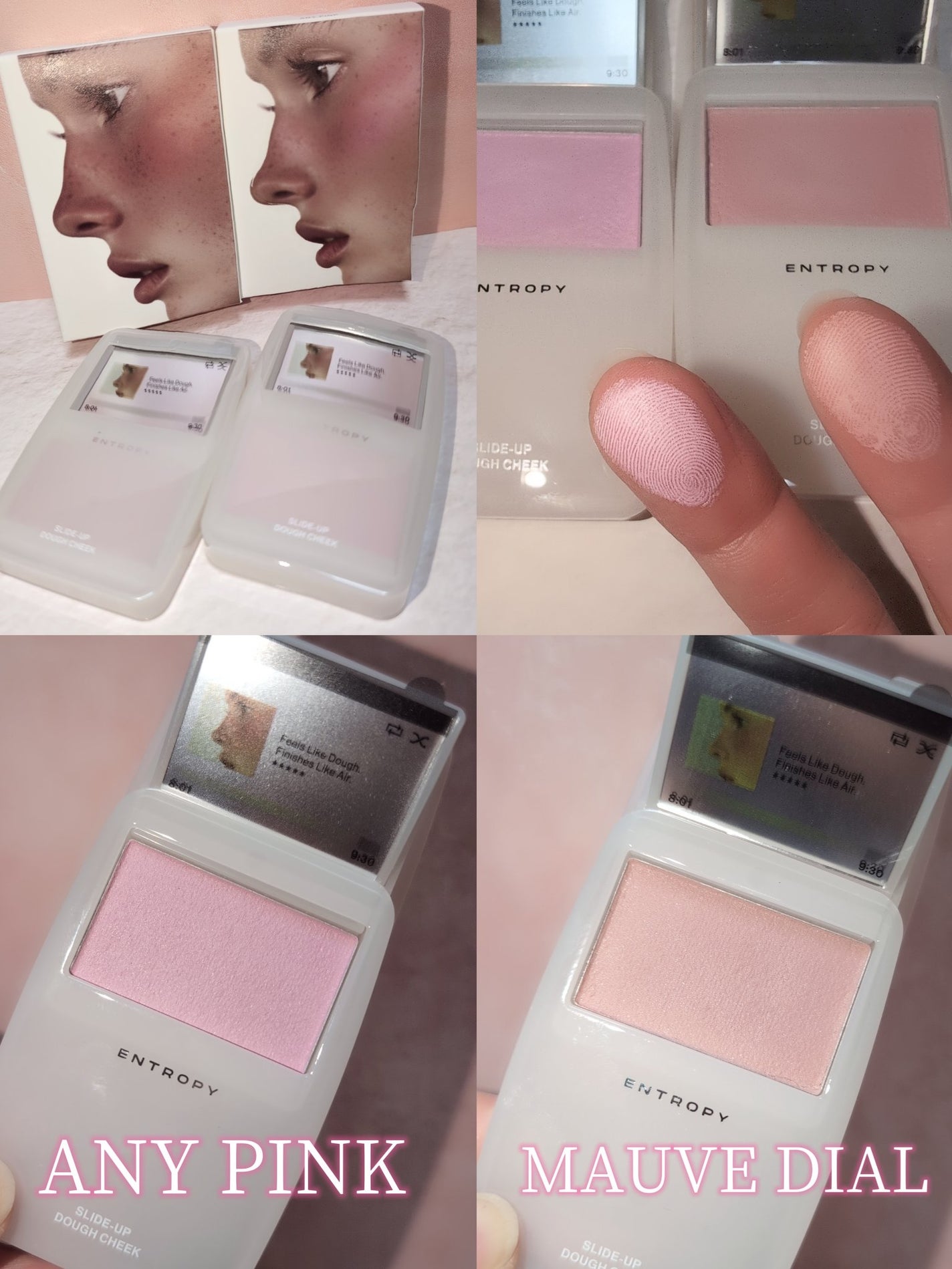 スライドアップドウチーク/ENTROPY/ジェル・クリームチークを使ったクチコミ(3枚目)