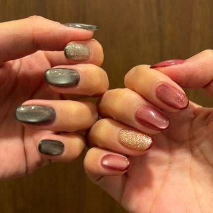 diamond flash/enoi/ジェルネイルを使ったクチコミ(4枚目)